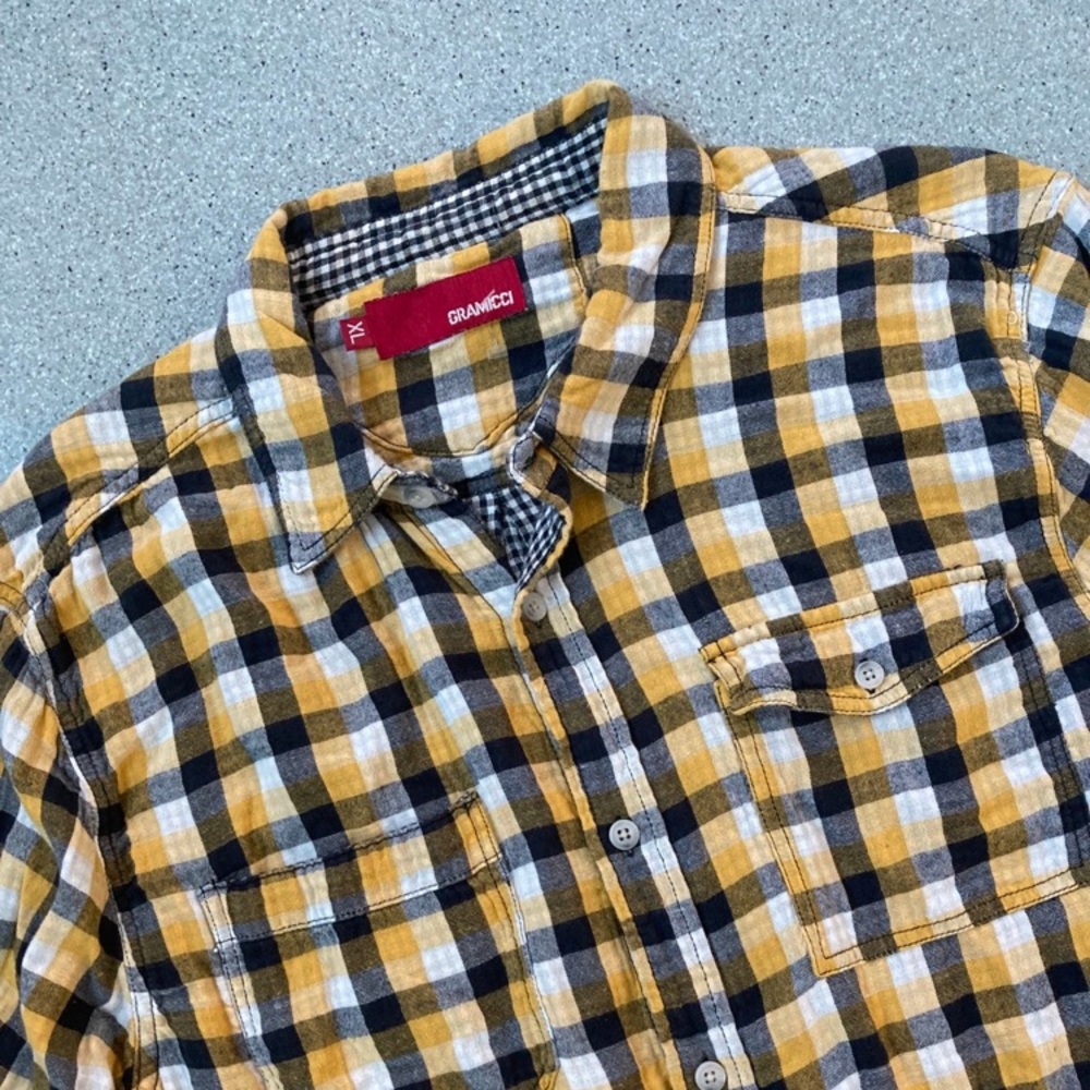 Gramicci Vantage Long Sleeve Plaid Shirt XL